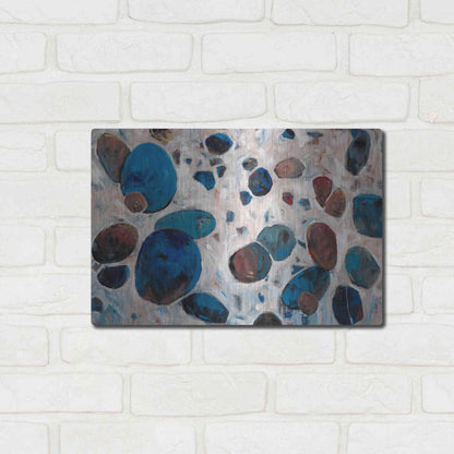 Luxe Metal Art 'Gems I' by Tim O'Toole, Metal Wall Art,16x12