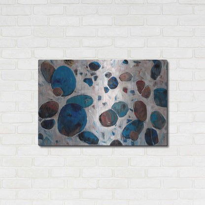 Luxe Metal Art 'Gems I' by Tim O'Toole, Metal Wall Art,36x24