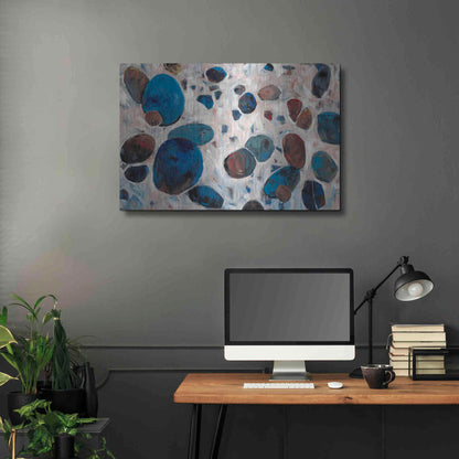 Luxe Metal Art 'Gems I' by Tim O'Toole, Metal Wall Art,36x24