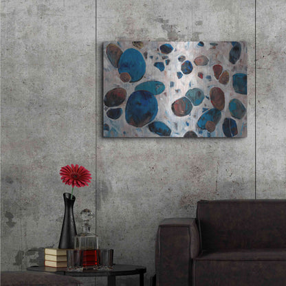 Luxe Metal Art 'Gems I' by Tim O'Toole, Metal Wall Art,36x24