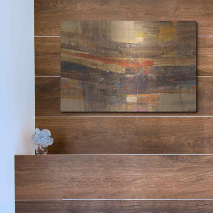 Luxe Metal Art 'Natures Theater' by Albena Hristova, Metal Wall Art,16x12