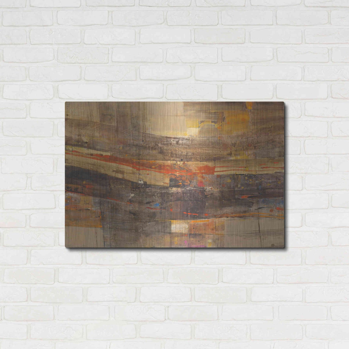 Luxe Metal Art 'Natures Theater' by Albena Hristova, Metal Wall Art,36x24