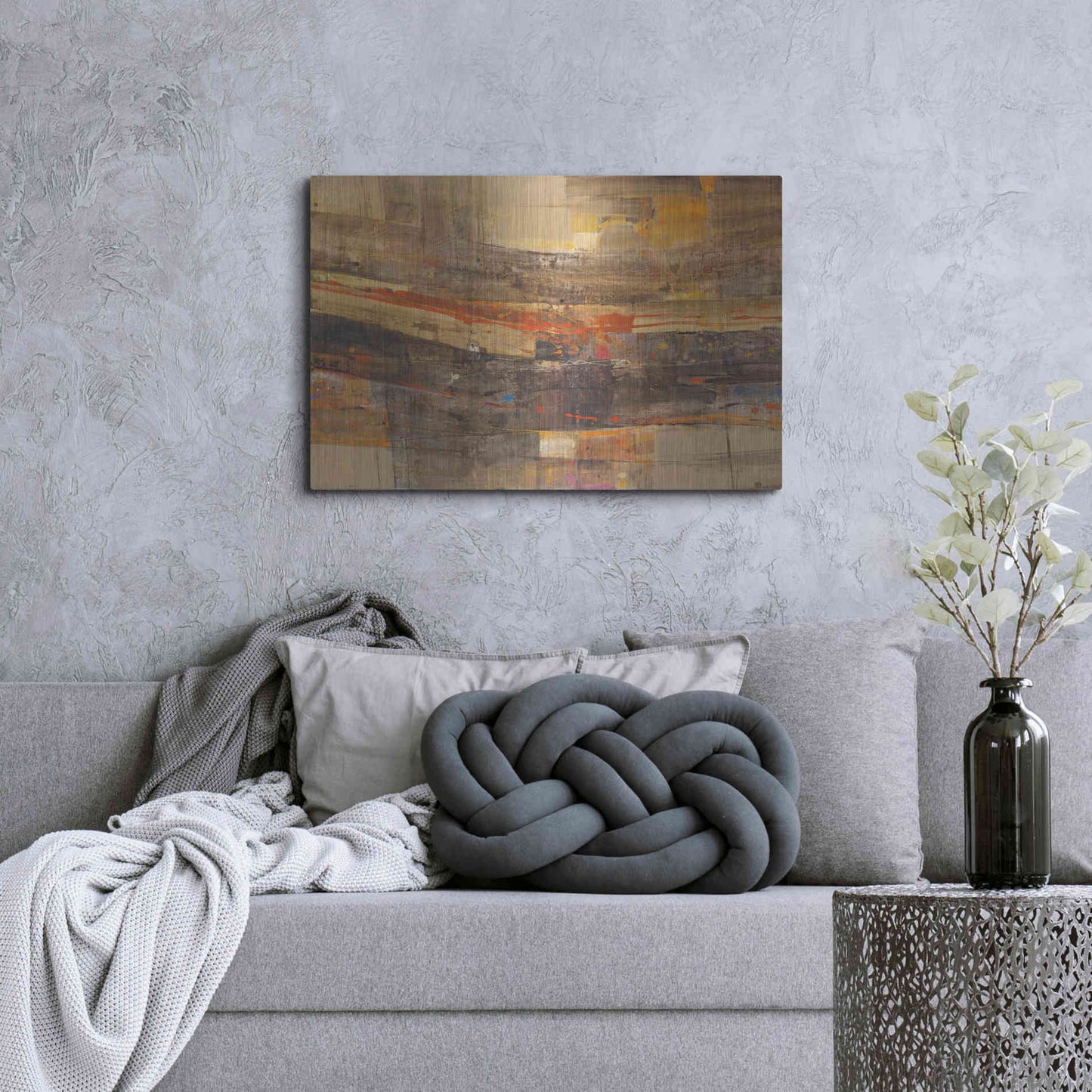 Luxe Metal Art 'Natures Theater' by Albena Hristova, Metal Wall Art,36x24