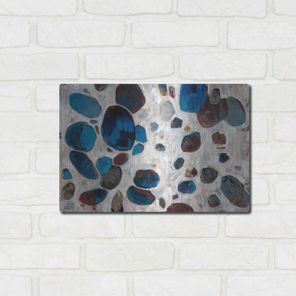 Luxe Metal Art 'Gems II' by Tim O'Toole, Metal Wall Art,16x12