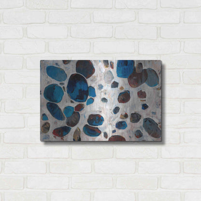 Luxe Metal Art 'Gems II' by Tim O'Toole, Metal Wall Art,24x16