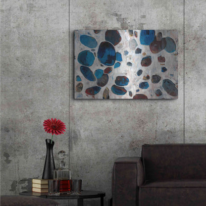Luxe Metal Art 'Gems II' by Tim O'Toole, Metal Wall Art,36x24
