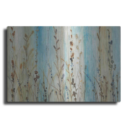Luxe Metal Art 'Ombre Floral II' by Tim O'Toole, Metal Wall Art