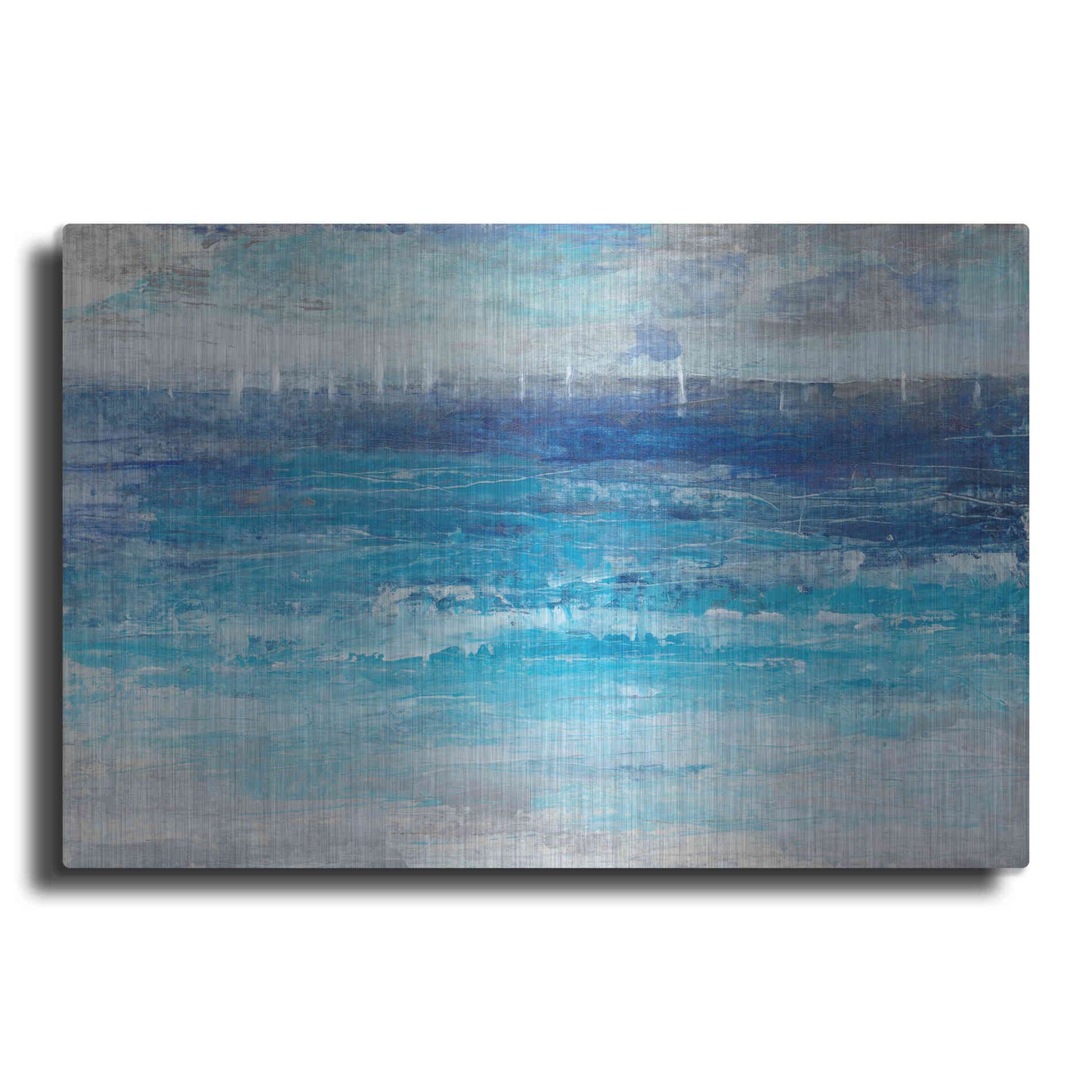 Luxe Metal Art 'Sailing Afar I' by Tim O'Toole, Metal Wall Art