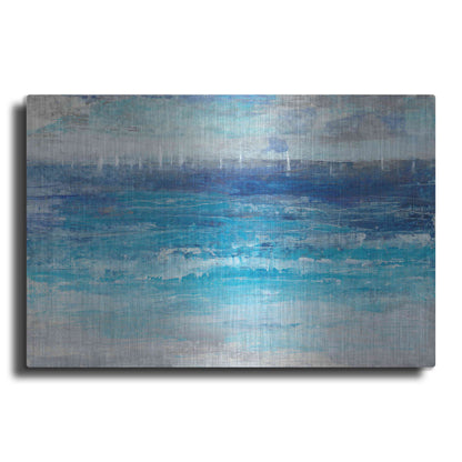 Luxe Metal Art 'Sailing Afar I' by Tim O'Toole, Metal Wall Art