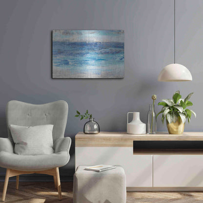 Luxe Metal Art 'Sailing Afar II' by Tim O'Toole, Metal Wall Art,24x16