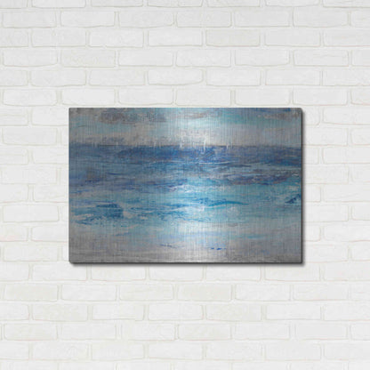 Luxe Metal Art 'Sailing Afar II' by Tim O'Toole, Metal Wall Art,36x24