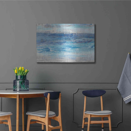 Luxe Metal Art 'Sailing Afar II' by Tim O'Toole, Metal Wall Art,36x24