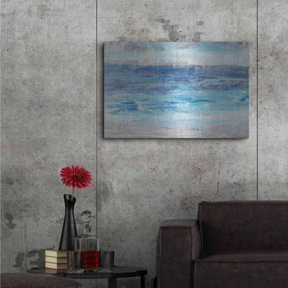 Luxe Metal Art 'Sailing Afar II' by Tim O'Toole, Metal Wall Art,36x24
