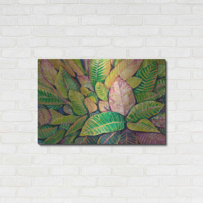 Luxe Metal Art 'Tropical Close Up I' by Tim O'Toole, Metal Wall Art,36x24