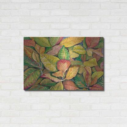 Luxe Metal Art 'Tropical Close Up II' by Tim O'Toole, Metal Wall Art,36x24