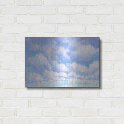 Luxe Metal Art 'Sky High I' by Tim O'Toole, Metal Wall Art,24x16