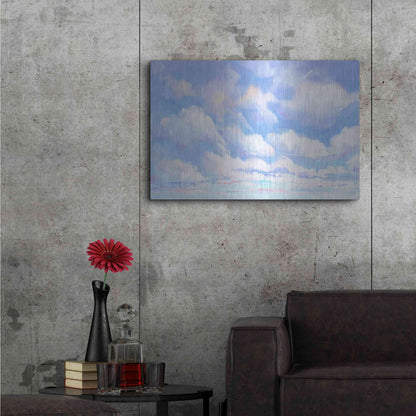 Luxe Metal Art 'Sky High I' by Tim O'Toole, Metal Wall Art,36x24