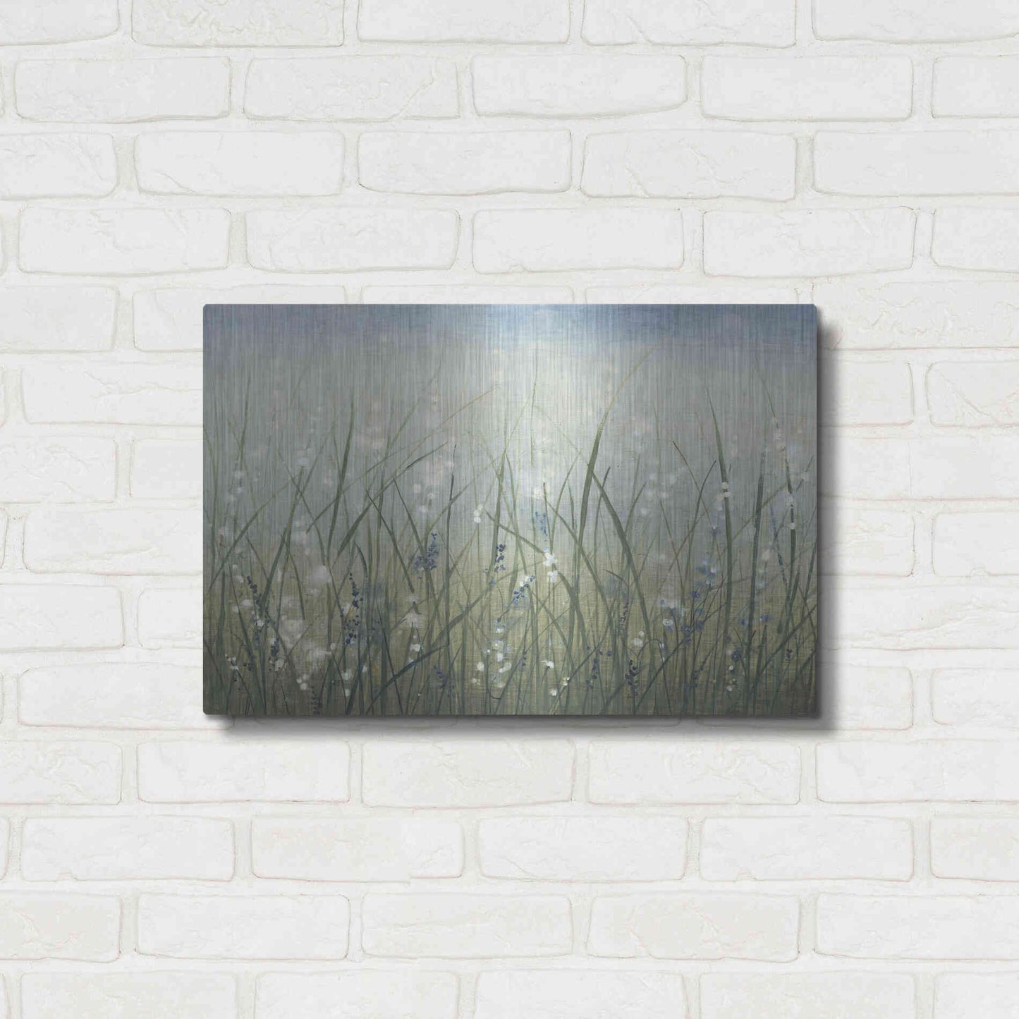 Luxe Metal Art 'Bliss I' by Tim O'Toole, Metal Wall Art,24x16