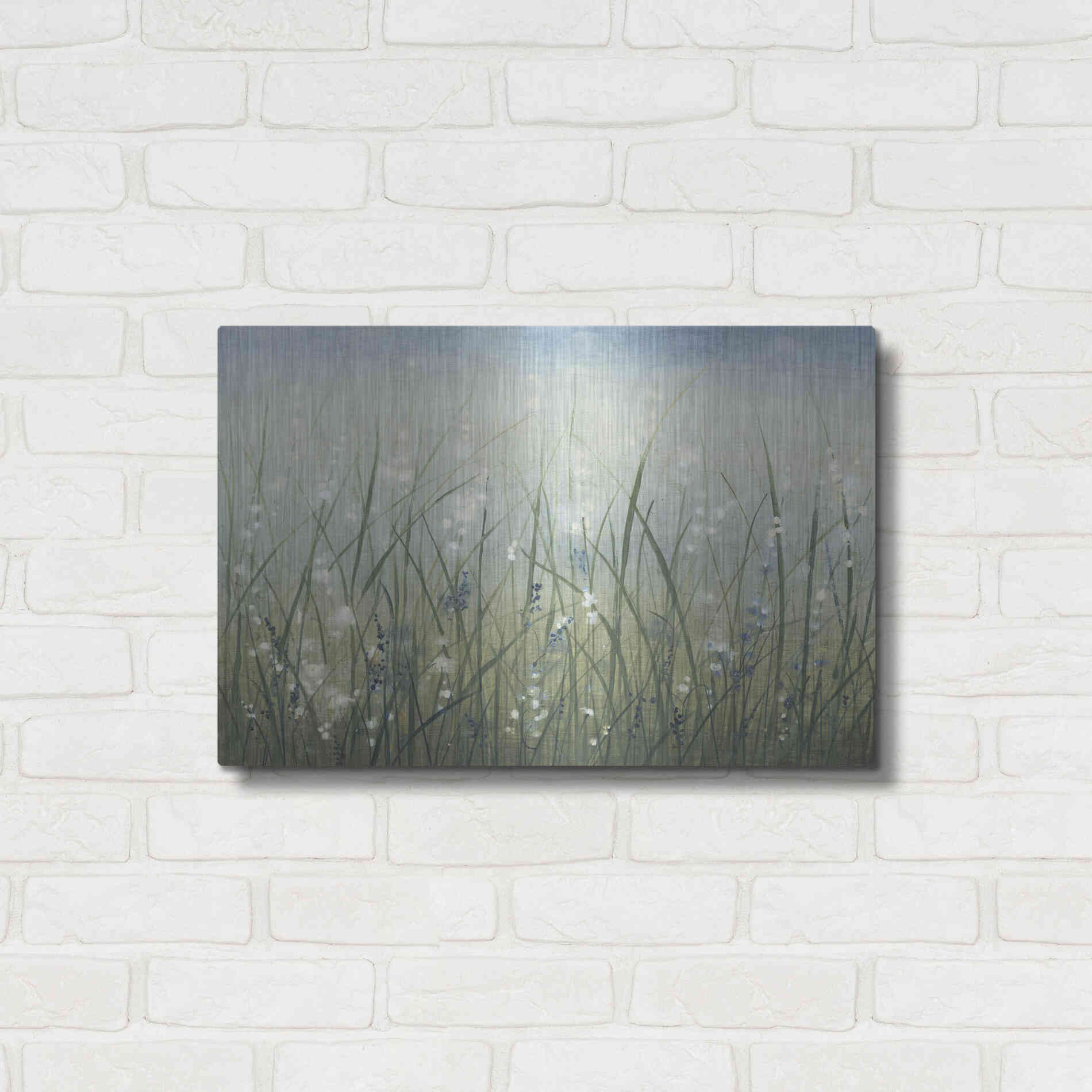 Luxe Metal Art 'Bliss I' by Tim O'Toole, Metal Wall Art,24x16