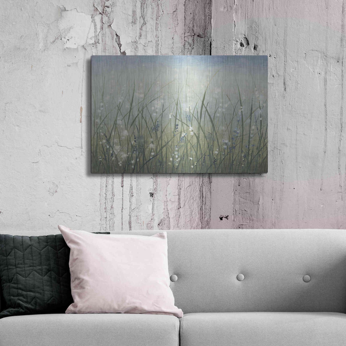 Luxe Metal Art 'Bliss I' by Tim O'Toole, Metal Wall Art,36x24