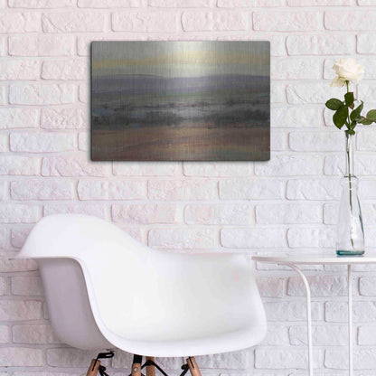 Luxe Metal Art 'Fast Fading Light I' by Tim O'Toole, Metal Wall Art,24x16