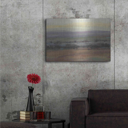 Luxe Metal Art 'Fast Fading Light I' by Tim O'Toole, Metal Wall Art,36x24