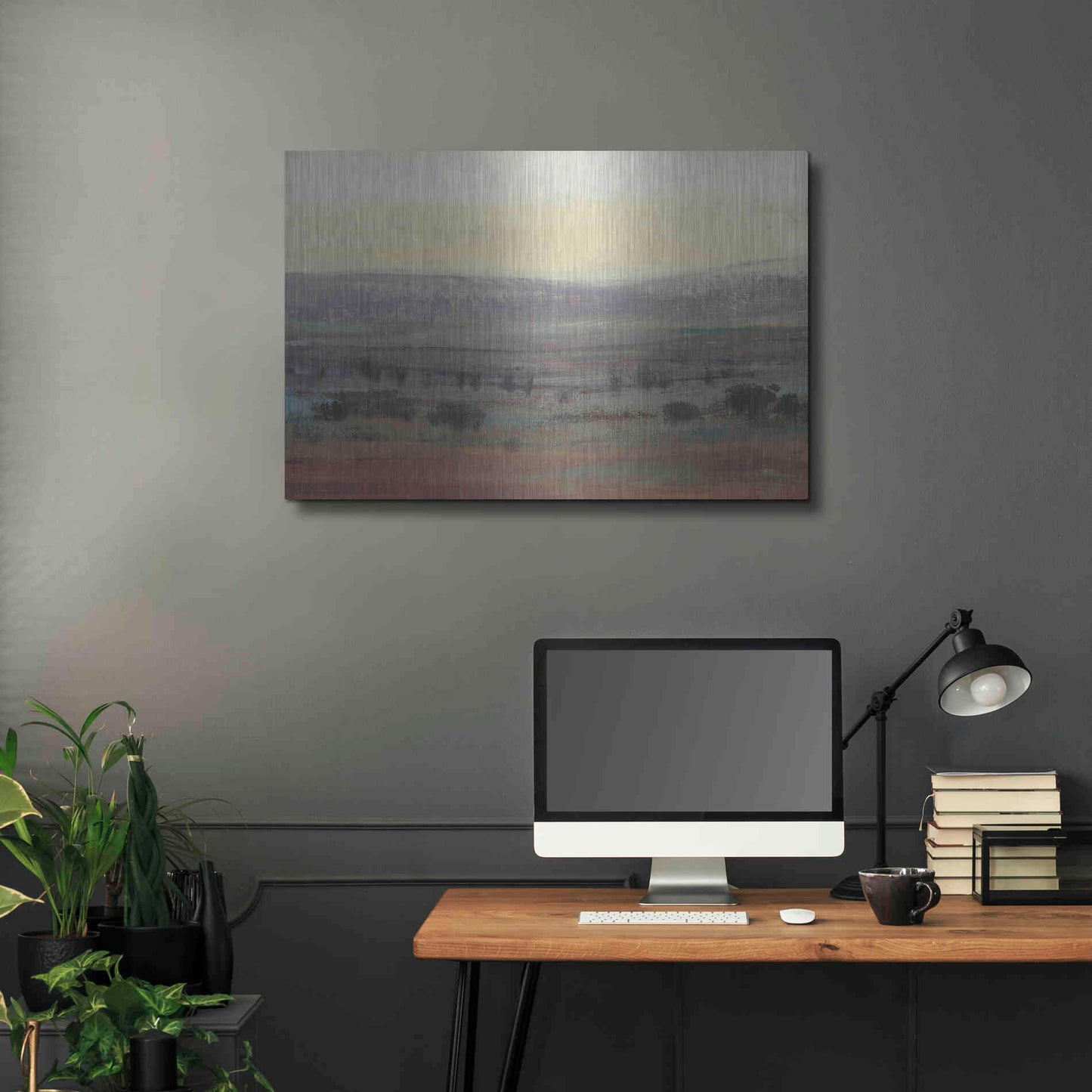 Luxe Metal Art 'Fast Fading Light II' by Tim O'Toole, Metal Wall Art,36x24