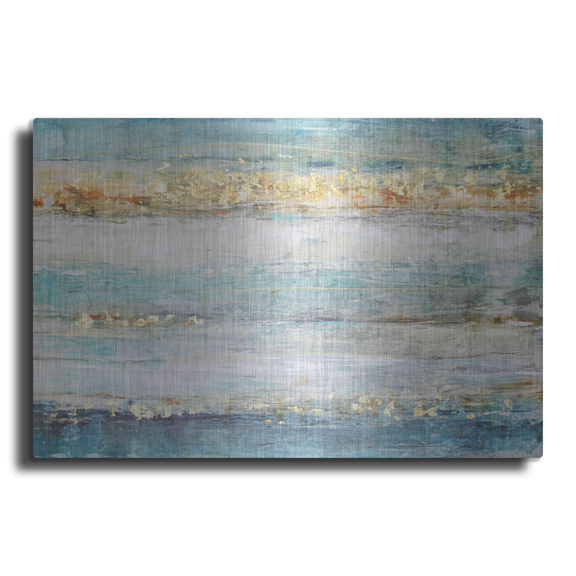 Luxe Metal Art 'Accent I' by Tim O'Toole, Metal Wall Art