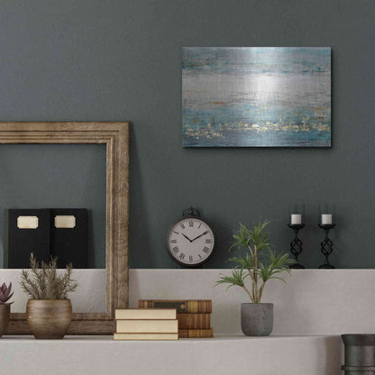 Luxe Metal Art 'Accent II' by Tim O'Toole, Metal Wall Art,16x12