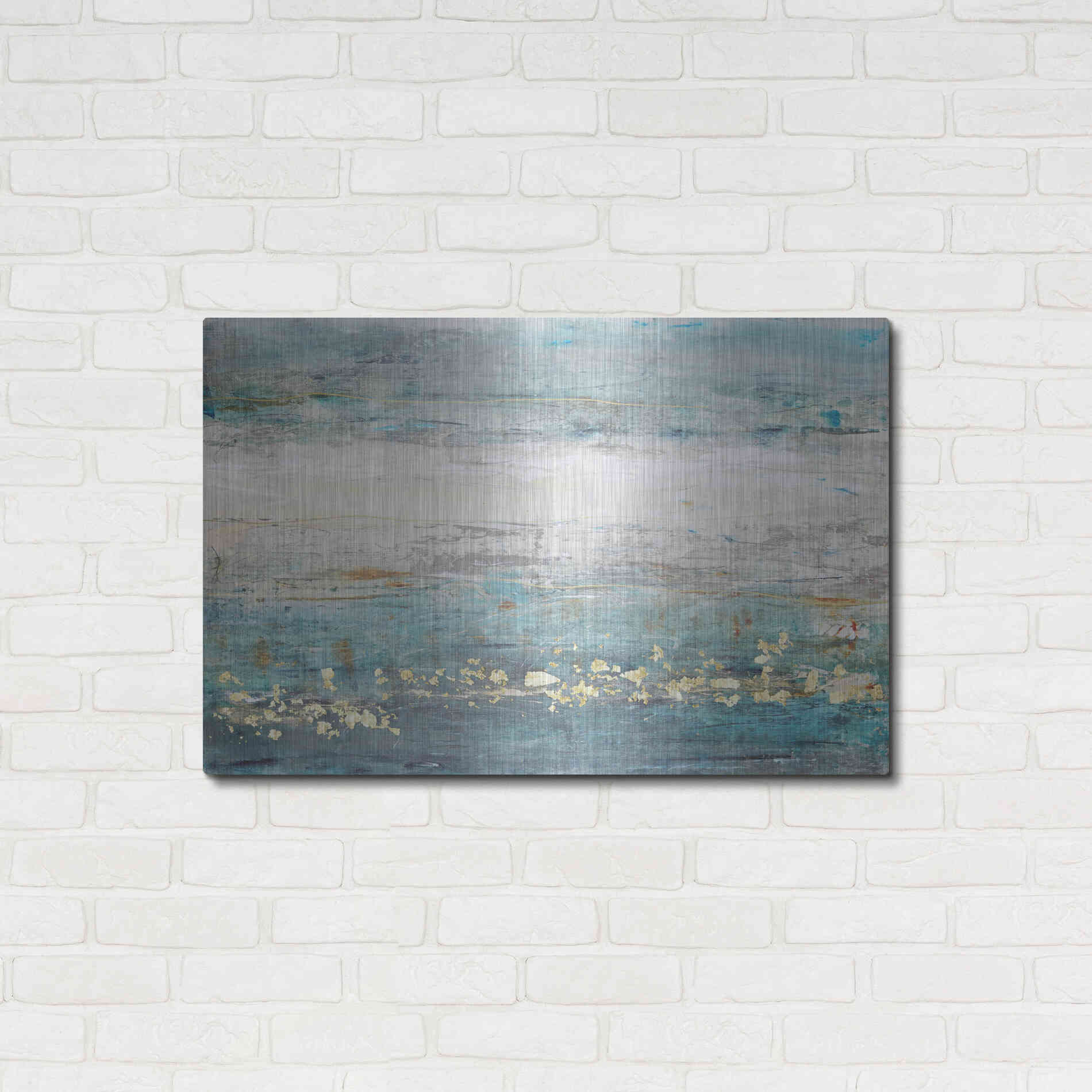 Luxe Metal Art 'Accent II' by Tim O'Toole, Metal Wall Art,36x24