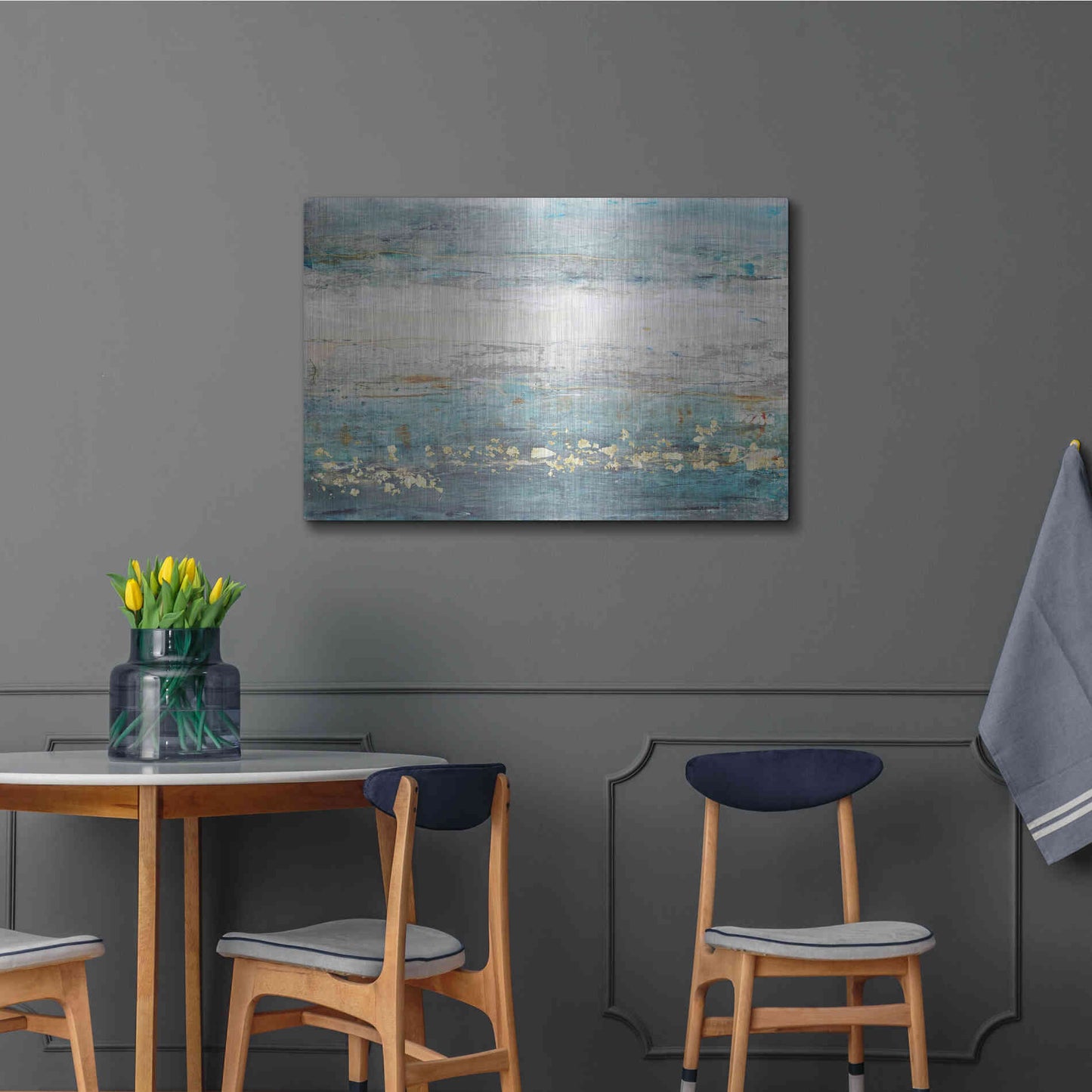 Luxe Metal Art 'Accent II' by Tim O'Toole, Metal Wall Art,36x24