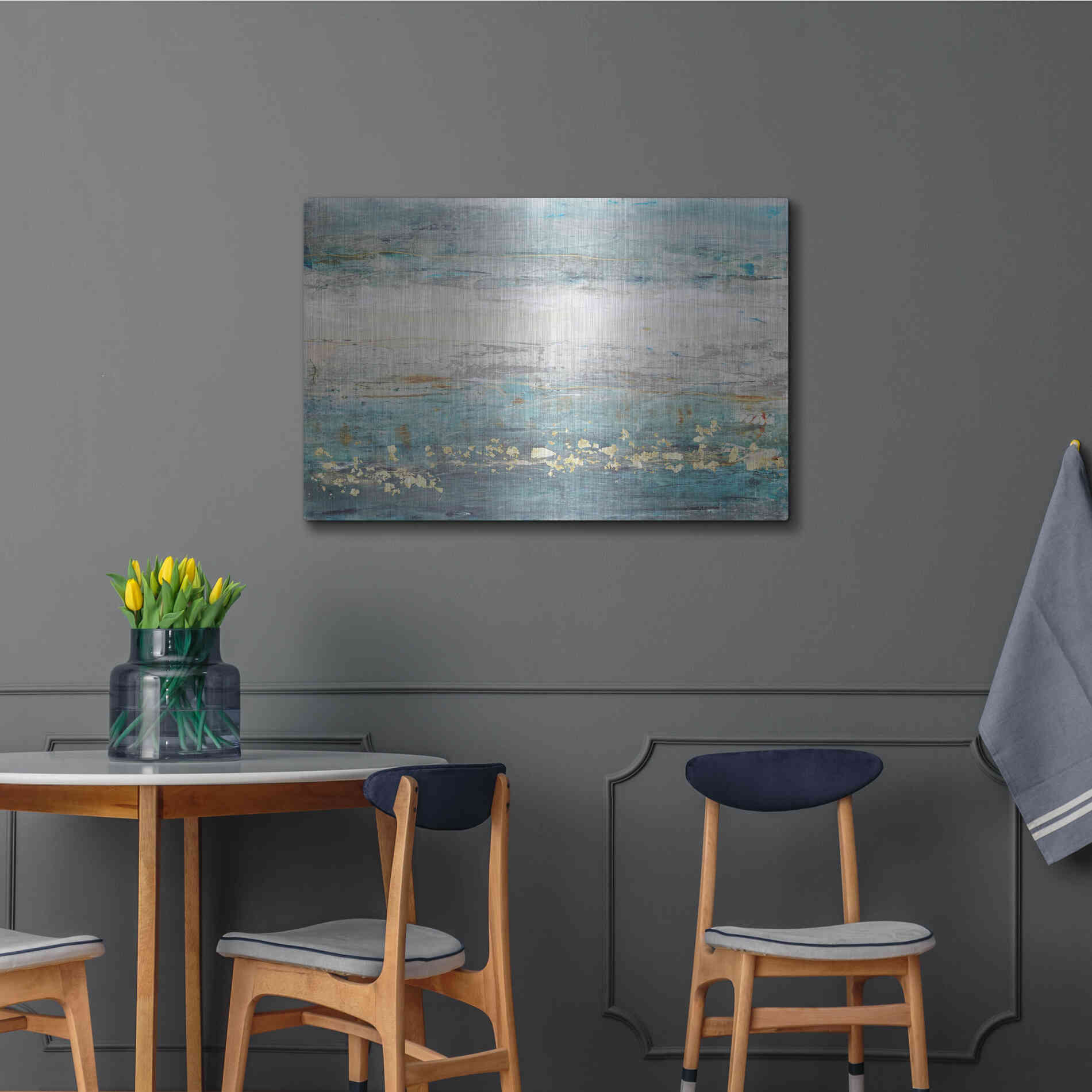 Luxe Metal Art 'Accent II' by Tim O'Toole, Metal Wall Art,36x24