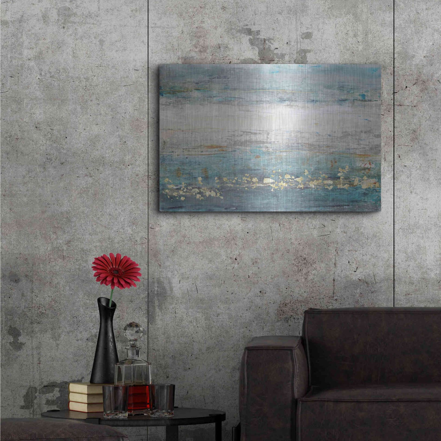 Luxe Metal Art 'Accent II' by Tim O'Toole, Metal Wall Art,36x24