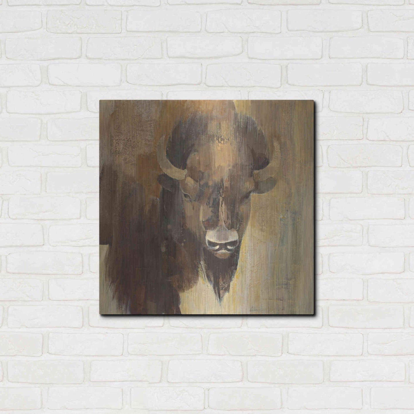 Luxe Metal Art 'Into the Wild I' by Albena Hristova, Metal Wall Art,24x24