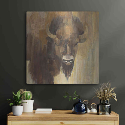 Luxe Metal Art 'Into the Wild I' by Albena Hristova, Metal Wall Art,24x24