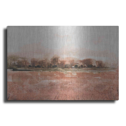 Luxe Metal Art 'Red Soil II' by Tim O'Toole, Metal Wall Art