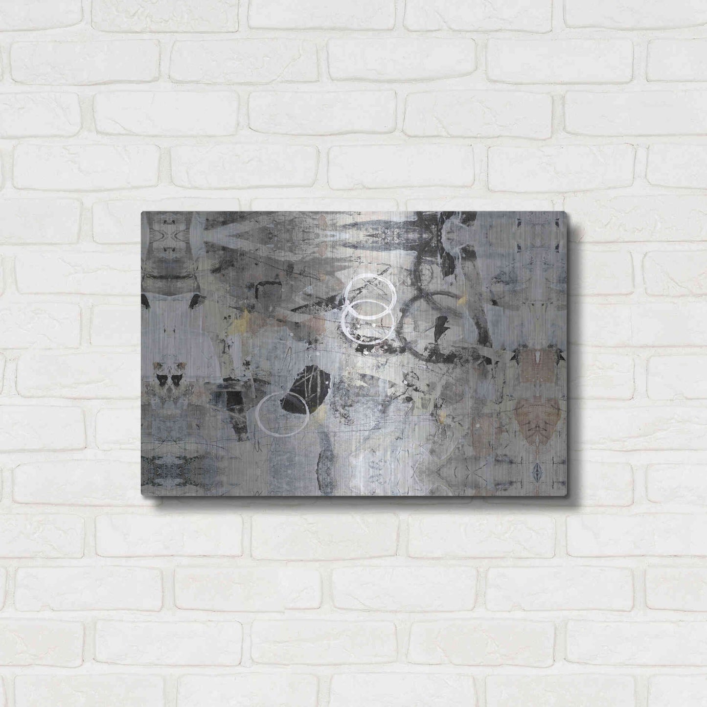Luxe Metal Art 'Fraction of Time II' by Tim O'Toole, Metal Wall Art,24x16