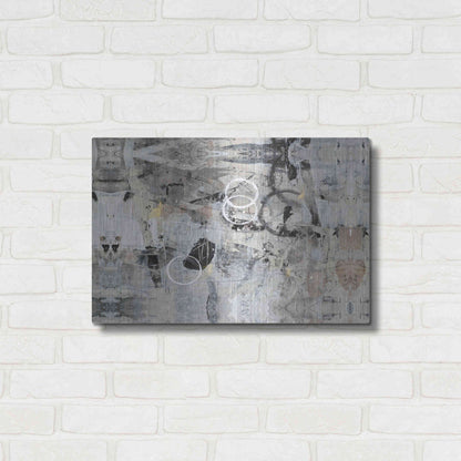 Luxe Metal Art 'Fraction of Time II' by Tim O'Toole, Metal Wall Art,24x16