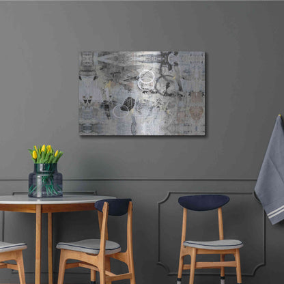 Luxe Metal Art 'Fraction of Time II' by Tim O'Toole, Metal Wall Art,36x24