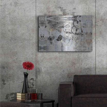 Luxe Metal Art 'Fraction of Time II' by Tim O'Toole, Metal Wall Art,36x24