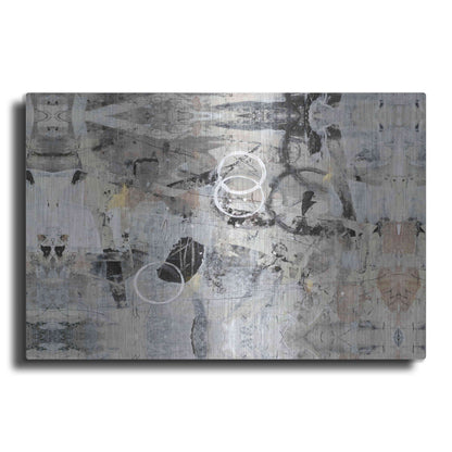 Luxe Metal Art 'Fraction of Time II' by Tim O'Toole, Metal Wall Art