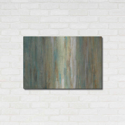 Luxe Metal Art 'Vertical Flow I' by Tim O'Toole, Metal Wall Art,36x24