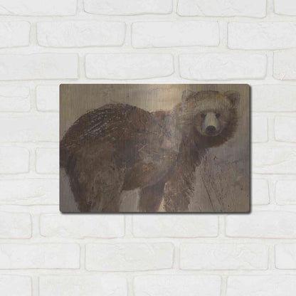 Luxe Metal Art 'Backward Glance' by Albena Hristova, Metal Wall Art,16x12