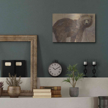 Luxe Metal Art 'Backward Glance' by Albena Hristova, Metal Wall Art,16x12