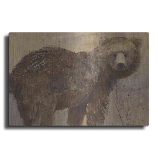 Luxe Metal Art 'Backward Glance' by Albena Hristova, Metal Wall Art