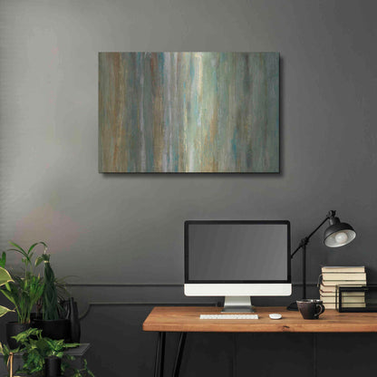 Luxe Metal Art 'Vertical Flow II' by Tim O'Toole, Metal Wall Art,36x24