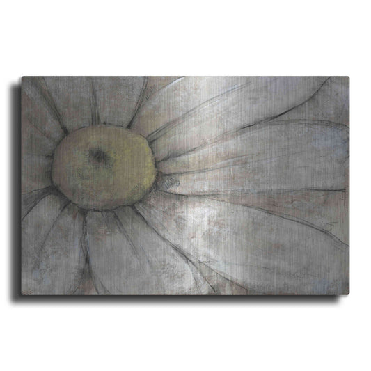 Luxe Metal Art 'Close-Up Daisy I' by Tim O'Toole, Metal Wall Art