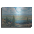 Luxe Metal Art 'Mountain Top II' by Tim O'Toole, Metal Wall Art