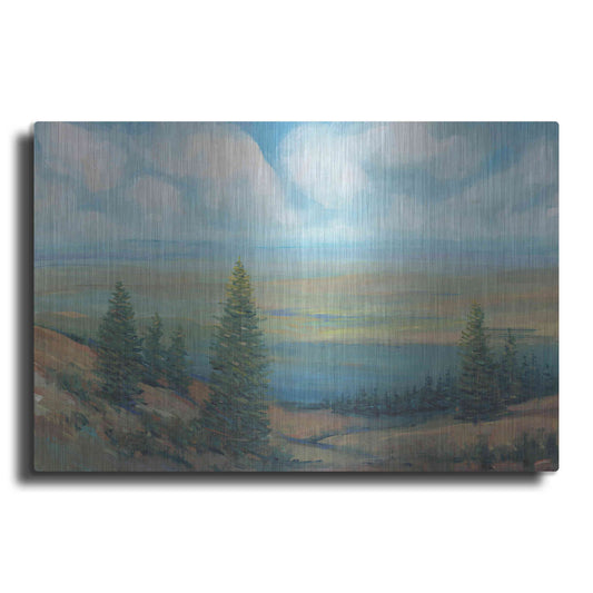 Luxe Metal Art 'Mountain Top II' by Tim O'Toole, Metal Wall Art