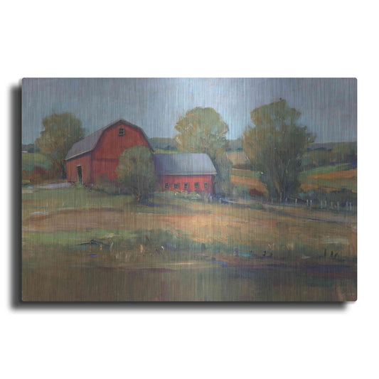Luxe Metal Art 'Country Barn I' by Tim O'Toole, Metal Wall Art